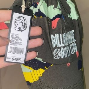 NWT BILLIONARE BOYS CLUB COLORFUL CAMOUFLAGE HAT